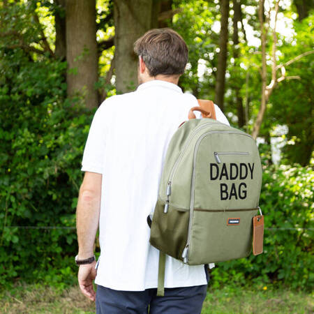 Childhome Plecak Daddy bag Kanwas Khaki