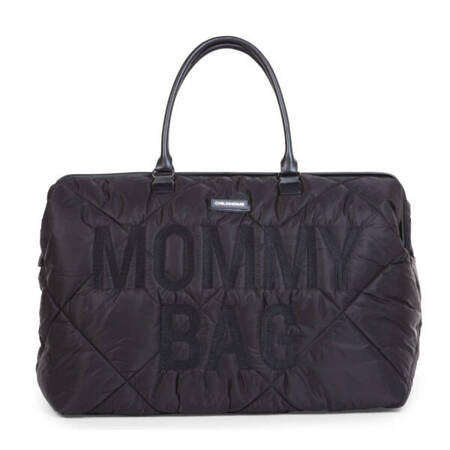 Childhome Torba Mommy Bag Pikowana Czarna