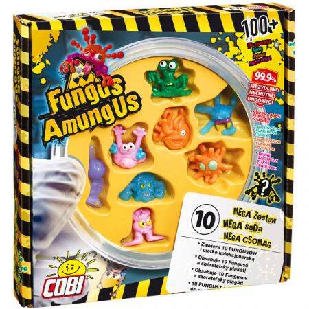 Cobi Fungus Amungus Mega Zestaw 10 Figurek