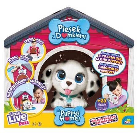 Cobi Little Live Pets Piesek z Domkiem