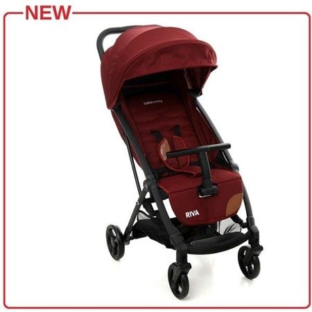 Coto Baby Riva Wózek Spacerowy Red Linen