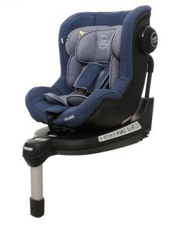 Coto Baby Solario Fotelik Samochodowy 0-18kg RWF Black Edition Blue Melange - Black
