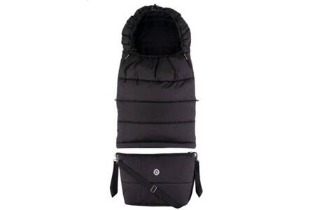 Cottonmoose Śpiworek Combi Prime 3w1 Soft Black