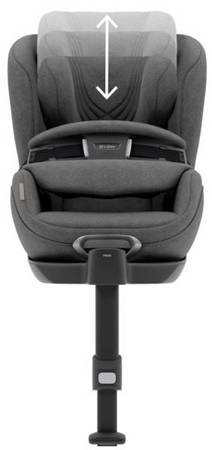 Cybex Anoris T i-Size Fotelik Samochodowy 9-21 kg + Tapicerka Letnia Soho Grey