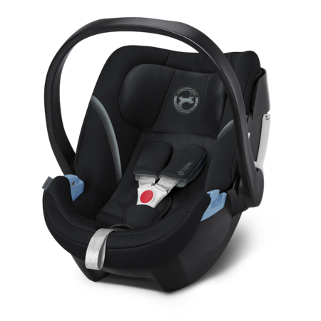 Cybex Aton 5 Fotelik Samochodowy 0-13kg  + Baza 2-fix Zestaw 2w1 Deep Black