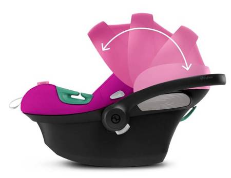 Cybex Aton S2 i-Size Fotelik Samochodowy 0-13kg  Magnolia Pink