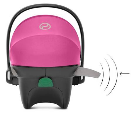 Cybex Aton S2 i-Size Fotelik Samochodowy 0-13kg  Magnolia Pink