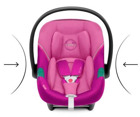 Cybex Aton S2 i-Size Fotelik Samochodowy 0-13kg  Magnolia Pink