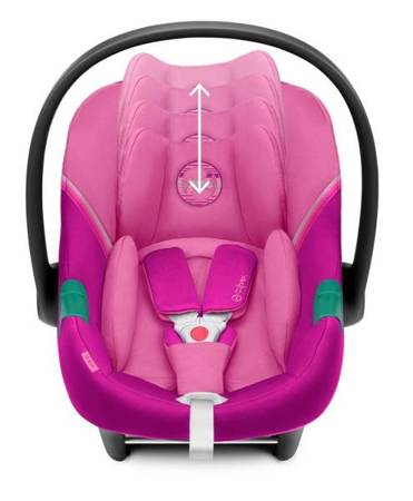 Cybex Aton S2 i-Size Fotelik Samochodowy 0-13kg  Magnolia Pink