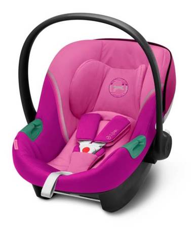 Cybex Aton S2 i-Size Fotelik Samochodowy 0-13kg  Magnolia Pink