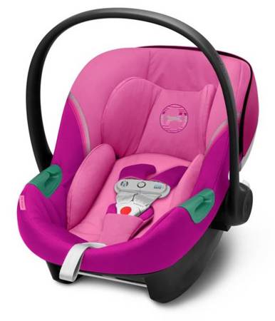 Cybex Aton S2 i-Size Fotelik Samochodowy 0-13kg  Magnolia Pink