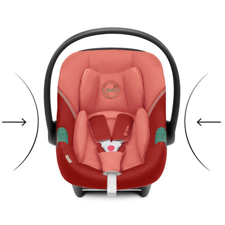 Cybex Aton S2 i-Size Fotelik Samochodowy 0-13kg + Tapicerka Letnia Hibiscus Red 2023