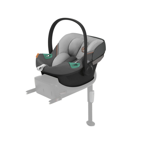 Cybex Aton S2 i-Size Fotelik Samochodowy 0-13kg + Tapicerka Letnia Lava Grey 2023