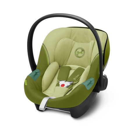 Cybex Aton S2 i-Size Fotelik Samochodowy 0-13kg + Tapicerka Letnia Nature Green 2023