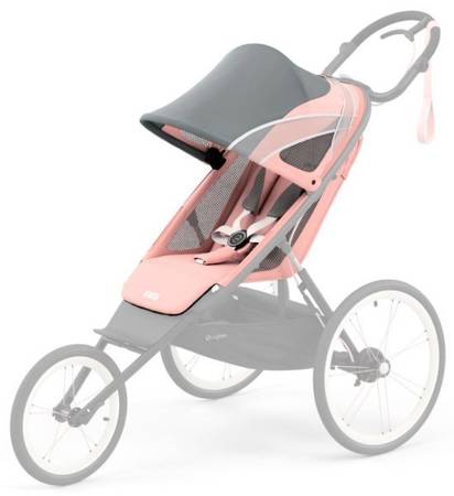 Cybex Avi Tapicerka Siedziska Do Wózka Cybex Sports Silver Pink