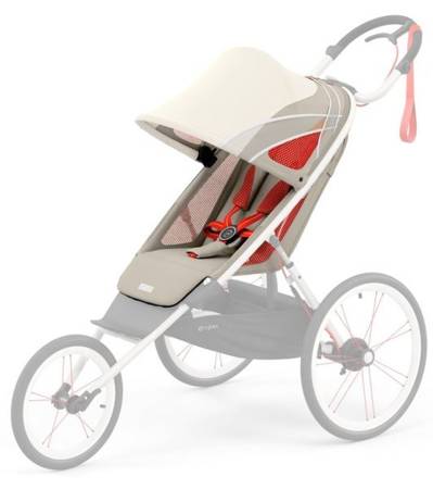 Cybex Avi Wózek Spacerowy Do Biegania Cybex Sports Silver Pink