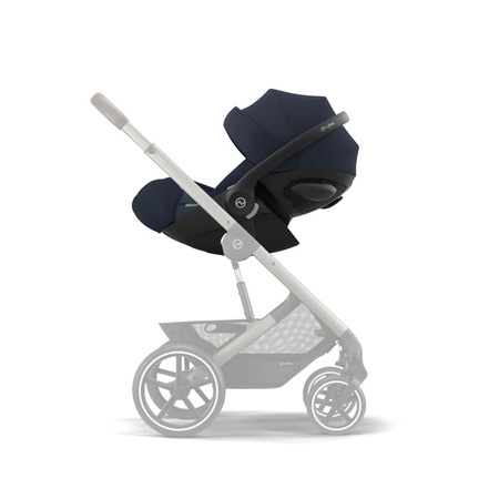 Cybex Balios S Lux Wózek Głęboko-Spacerowy + Cloud G I-Size Fotelik Samochodowy 0-13kg + Baza G + Adaptery Ocean Blue