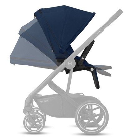 Cybex Balios S Lux Wózek Spacerowy  Navy Blue - Czarna Rama 2022