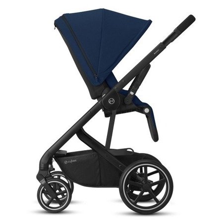 Cybex Balios S Lux Wózek Spacerowy  Navy Blue - Czarna Rama 2022