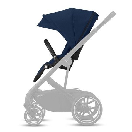 Cybex Balios S Lux Wózek Spacerowy  Navy Blue - Czarna Rama 2022