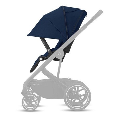 Cybex Balios S Lux Wózek Spacerowy  Navy Blue - Czarna Rama 2022