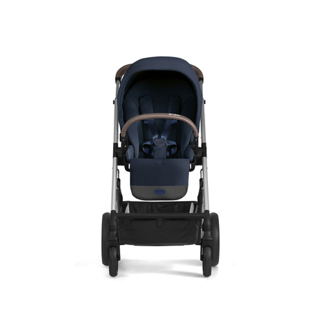 Cybex Balios S Lux Wózek Spacerowy Ocean Blue Rama Srebrna 