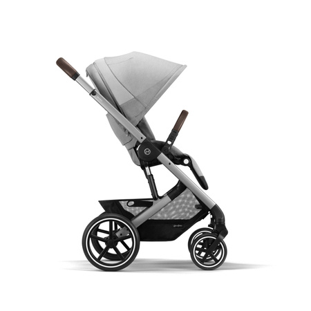 Cybex Balios S Lux Wózek Srebrna Rama Lava Grey