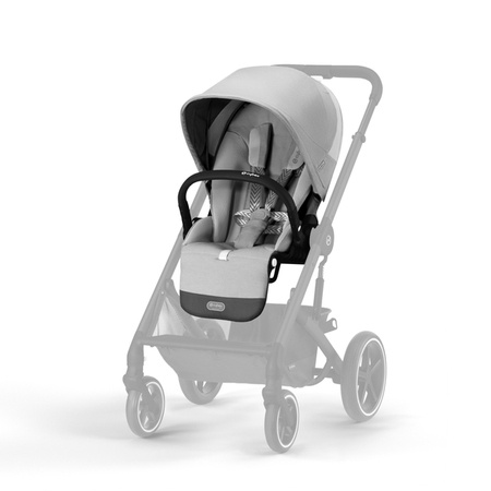 Cybex Balios S Lux Wózek Srebrna Rama Lava Grey