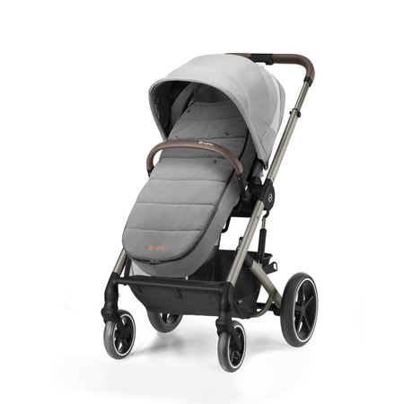 Cybex Balios S Lux Wózek Srebrna Rama Lava Grey