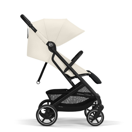 Cybex Beezy Wózek Spacerowy Rama Czarna Canvas White 2024