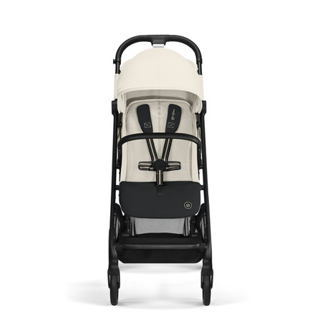 Cybex Beezy Wózek Spacerowy Rama Czarna Canvas White 2024 + Snogga 2 