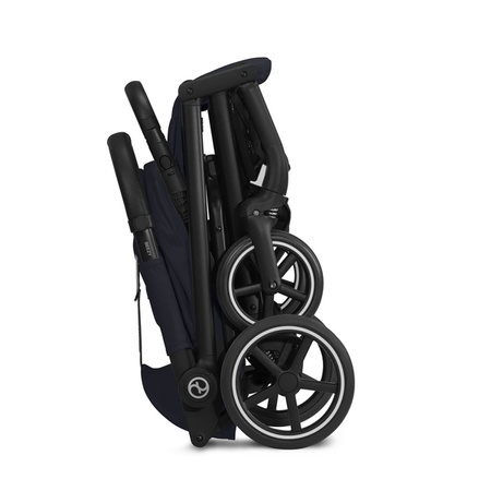 Cybex Beezy Wózek Spacerowy Rama Czarna Dark Blue 2024