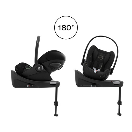 Cybex Cloud G I-Size Fotelik Samochodowy 0-13kg + Baza G Moon Black