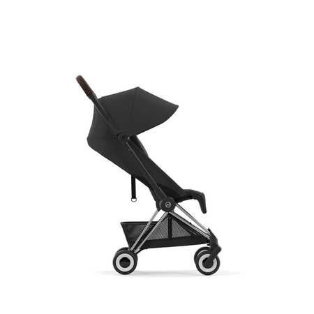 Cybex Coya Wózek Spacerowy Rama Chrome Dark Brown Sepia Black