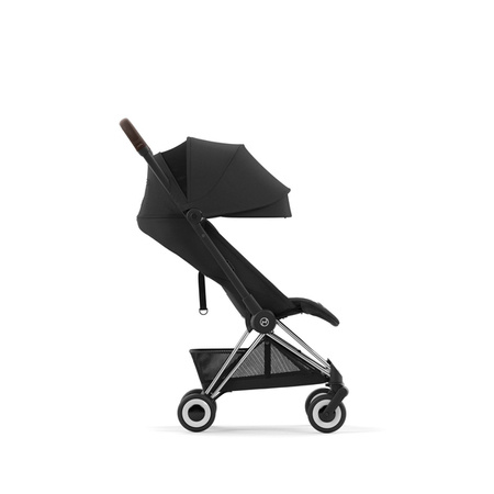 Cybex Coya Wózek Spacerowy Rama Chrome Dark Brown Sepia Black