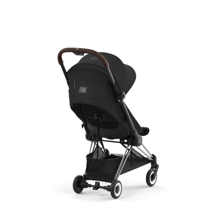 Cybex Coya Wózek Spacerowy Rama Chrome Dark Brown Sepia Black