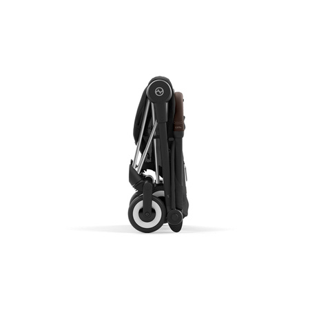 Cybex Coya Wózek Spacerowy Rama Chrome Dark Brown Sepia Black