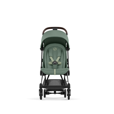 Cybex Coya Wózek Spacerowy Rama Chrome Leaf Green 