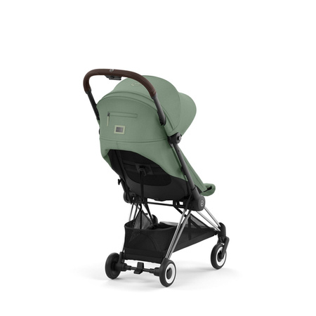 Cybex Coya Wózek Spacerowy Rama Chrome Leaf Green 