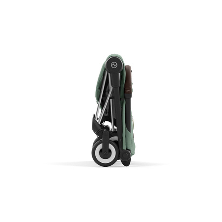 Cybex Coya Wózek Spacerowy Rama Chrome Leaf Green 