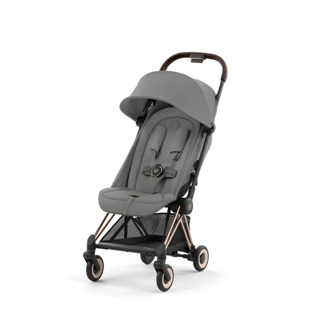 Cybex Coya Wózek Spacerowy Rama Rosegold Mirage Grey