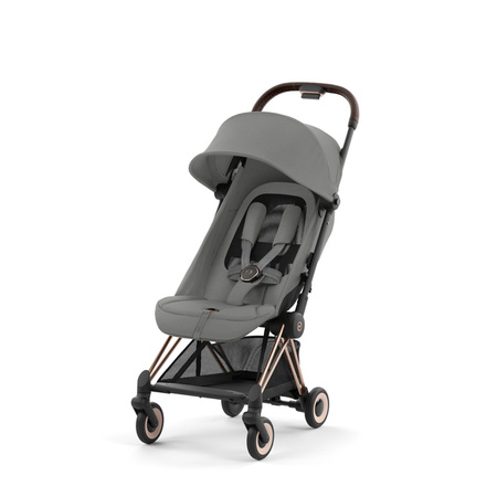 Cybex Coya Wózek Spacerowy Rama Rosegold Mirage Grey