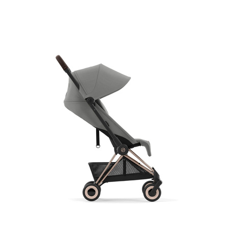 Cybex Coya Wózek Spacerowy Rama Rosegold Mirage Grey