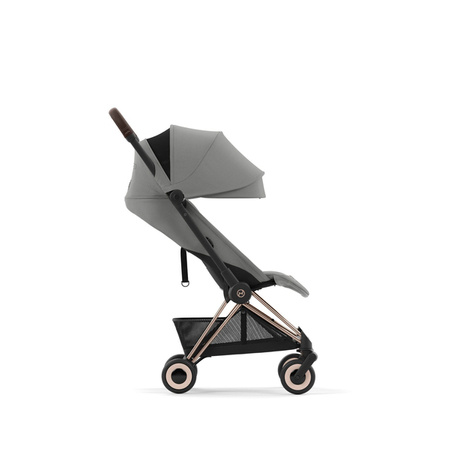 Cybex Coya Wózek Spacerowy Rama Rosegold Mirage Grey