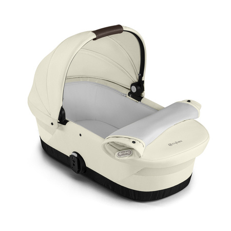 Cybex Gazelle S Wózek Głęboko-Spacerowy Bliźniaczy Rama Taupe Seashell Beige