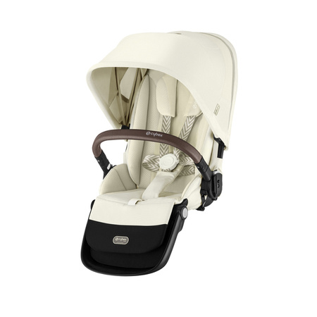 Cybex Gazelle S Wózek Głęboko-Spacerowy Bliźniaczy Rama Taupe Seashell Beige