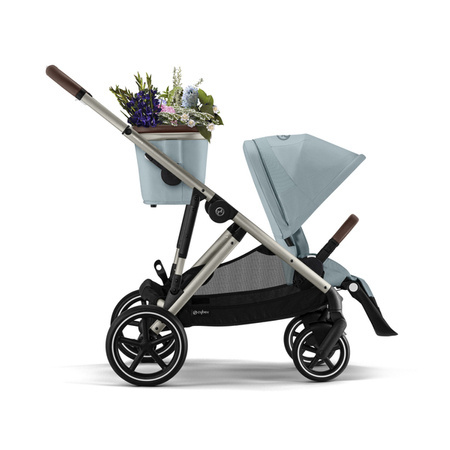 Cybex Gazelle S Wózek Rok Po Roku Rama Taupe Sky Blue