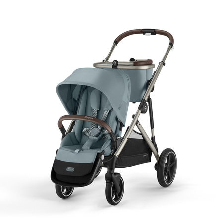 Cybex Gazelle S Wózek Rok Po Roku Rama Taupe Sky Blue