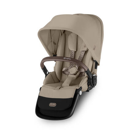 Cybex Gazelle S Wózek Spacerowy Bliźniaczy Rama Taupe Almond Beige