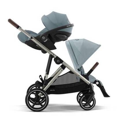 Cybex Gazelle S Wózek Spacerowy Rama Taupe Stormy Blue 